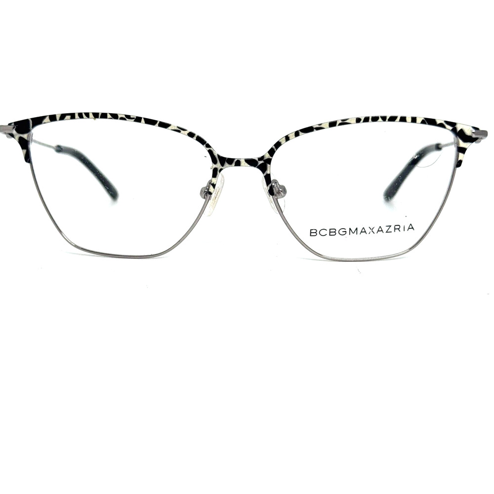 BCBGMAXAZRIA Henley Black Pattern Eyeglasses Frame 54-15-135mm H20679ffffffffff‎